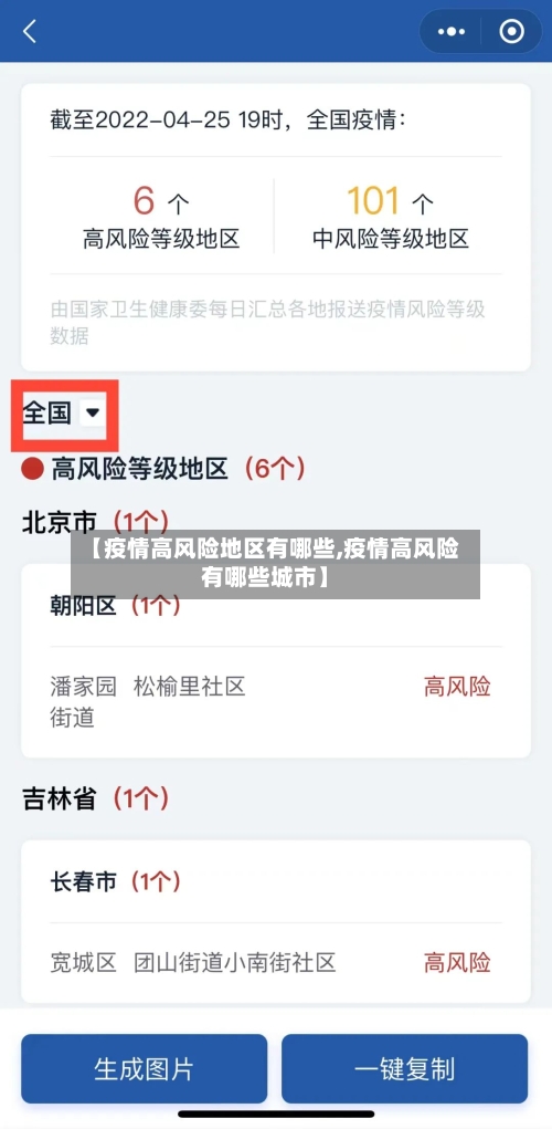 【疫情高风险地区有哪些,疫情高风险有哪些城市】