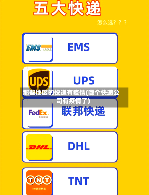那些地区的快递有疫情(哪个快递公司有疫情了)-第2张图片