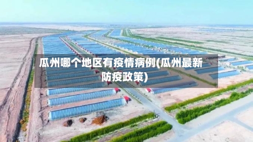 瓜州哪个地区有疫情病例(瓜州最新防疫政策)-第2张图片