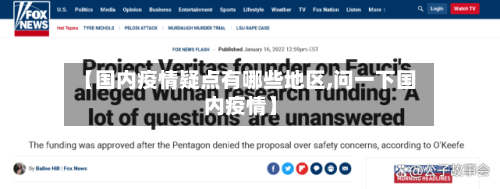 【国内疫情疑点有哪些地区,问一下国内疫情】-第1张图片