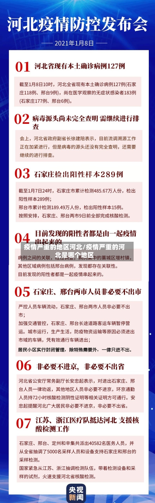 疫情严重的地区河北/疫情严重的河北是哪个地区-第1张图片