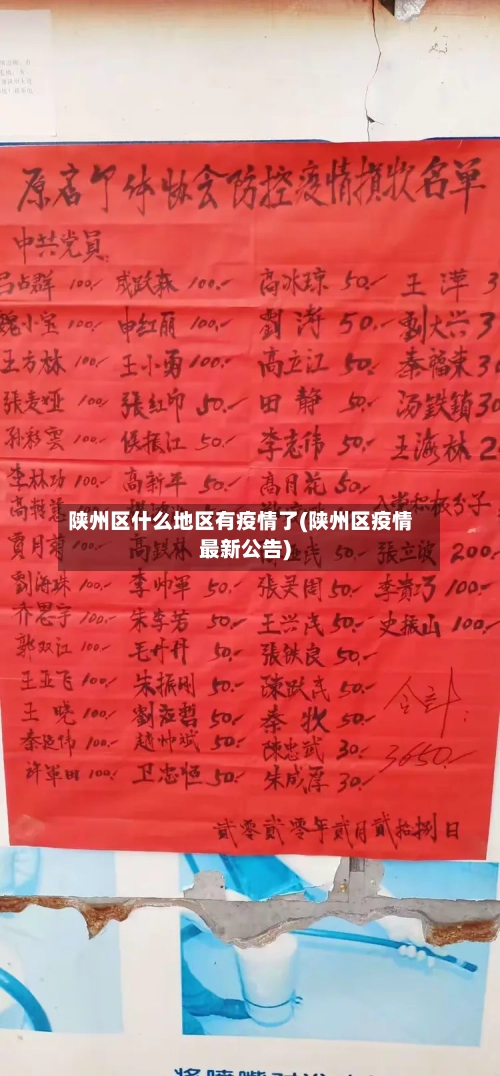 陕州区什么地区有疫情了(陕州区疫情最新公告)-第3张图片