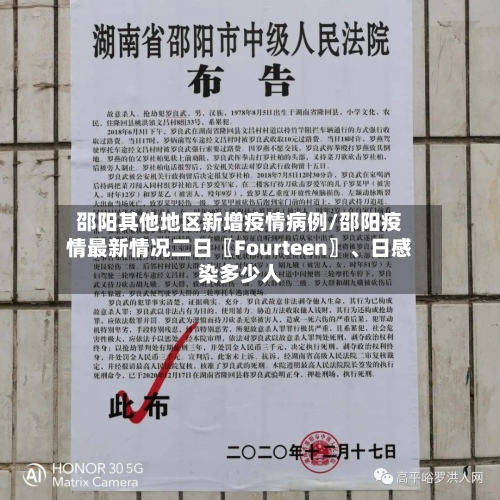 邵阳其他地区新增疫情病例/邵阳疫情最新情况二日〖Fourteen〗	、日感染多少人-第2张图片