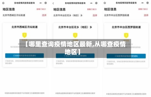 【哪里查询疫情地区最新,从哪查疫情地区】-第1张图片